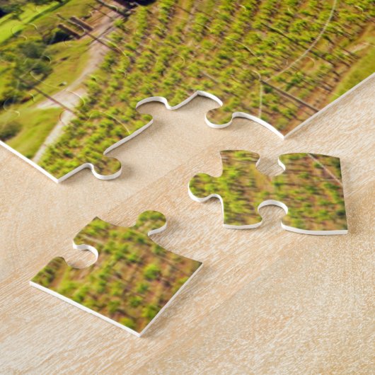 Toskana Weinlandschaft Puzzle (Seite)