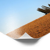 Toskanalandschaft mit Zypressen, Panoramablick Fotodruck (Ecke)