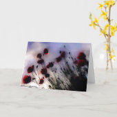 Toskanermohnblumen Karte (Gelbe Blume)