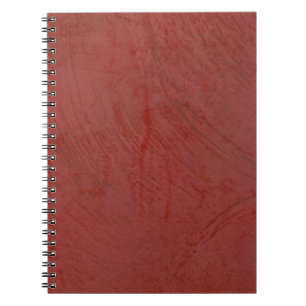 Toskanisch roter Faux-Finish Notizblock