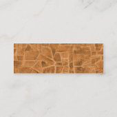 Toskanische Diva-Visitenkarte. Mini Visitenkarte (Rückseite)