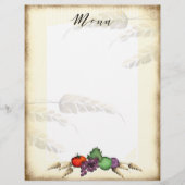 Toskanische Ernte Lebensmittel Weizenmenteletter (Vorderseite)