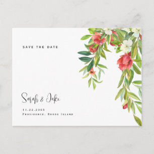 Toskanische farbenfrohe und einfache Hochzeit - Te Postkarte
