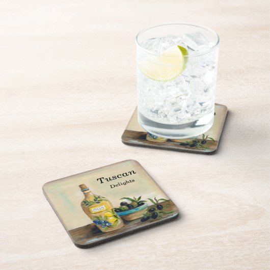 Toskanische Freuden Untersetzer (Rechte Seite)