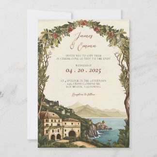 Toskanische Hochzeit | Italy Wedsend| Lake Como Einladung