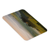 Toskanische Hügellandschaft bei Sonnenaufgang Magnet (Rechte Seite)