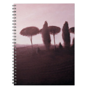 Toskanische Landschaft 1992 Notizblock