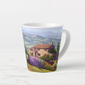 Toskanische Landschaft 3 Milchtasse (Rechte Ecke)