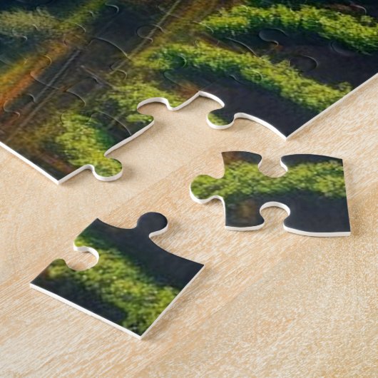 Toskanische Landschaft - atemberaubende Landschaft Puzzle (Seite)