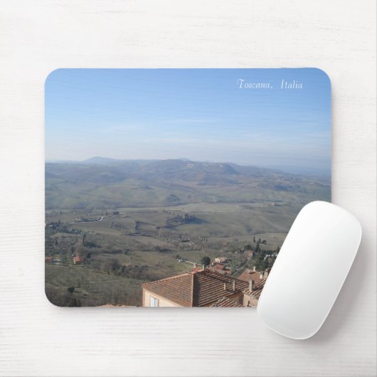 Toskanische Landschaft Mousepad (Mit Mouse)