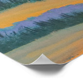 Toskanische Landschaft, Privatmaler, Acrylmalerei Poster (Ecke)