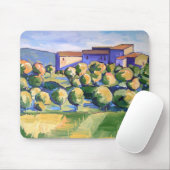Toskanische Landschaftsmausunterlage Mousepad (Mit Mouse)