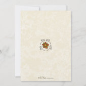 Toskanische Party Einladung (Rückseite)