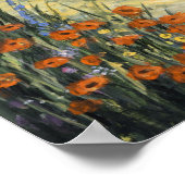 Toskanische Villa und Pfeffer Poster (Ecke)