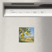 Toskanische Zitronenbaumlandschaft Magnet (In Situ (Geschirrspüler))