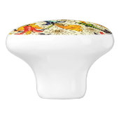 Toskanischer Rebe-Keramik-Griff Keramikknauf (Seitenansicht)