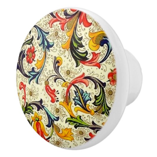 Toskanischer Rebe-Keramik-Griff Keramikknauf (Rechts)