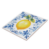 Toskanischer rustikaler mediterraner blauer Zitron Fliese (Seite)
