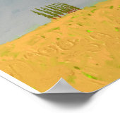 Toskanischer Sommer Poster (Ecke)