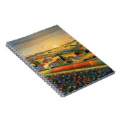 Toskanischer Sonnenaufgang Notizblock (Rechte Seite)