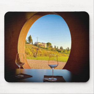 Toskanischer Sonnenuntergang Mousepad
