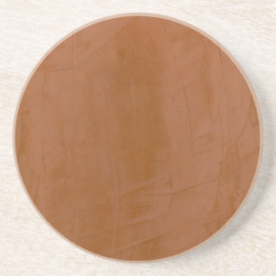 Toskanischer Tangerine-Faux-Finish Sandstein Untersetzer