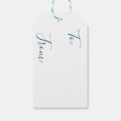 Toskanischer Wasserpark mit Lemon Geschenkanhänger (Rückseite)