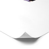 Toskanischer Weingarten - Poster (Ecke)