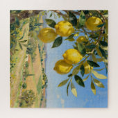 Toskanischer Zitronenbaum Landschaft Puzzle (Horizontal)