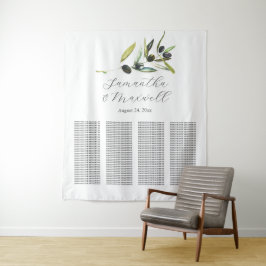 Toskanisches Hochzeitscharakter Wandteppich