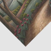 Toskanisches Villa Pathway Entdeckungsreise Seidenpapier (Ausschnitt)