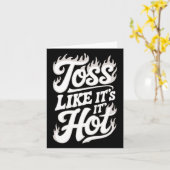 Toss like it Hot Karte (Gelbe Blume)