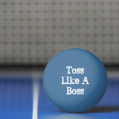 Toss wie ein Boss Beer Pong Tischtennisball (Netto)