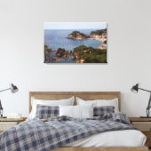 TOSSA DE MAR. Stadt an der Costa Brava. Leinwanddruck (Insitu (Schlafzimmer))