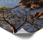 TOSSA DE MAR. Stadt an der Costa Brava. Poster (Ecke)