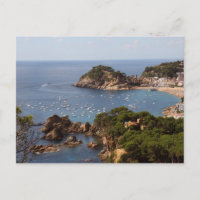 TOSSA DE MAR. Stadt an der Costa Brava.