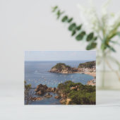 TOSSA DE MAR. Stadt an der Costa Brava. Postkarte (Stehend Vorderseite)