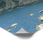 Tossa Del Mar, Costa Brava, Spanien Poster (Ecke)