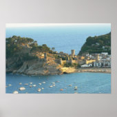Tossa Del Mar, Costa Brava, Spanien Poster (Vorne)