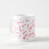 Tossed Candy Cane Tasse (Vorderseite Links)