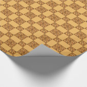 Tossed Cowboy Boots Wrapping Paper Geschenkpapier (Ecke)