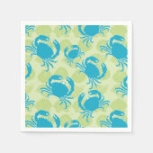Tossed Crabs Napkins von den Creative Bee Studios Serviette (Vorderseite)