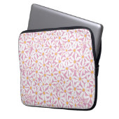 Tossed Daisy - Pink Electronics Bag Laptopschutzhülle (Vorderseite Links)