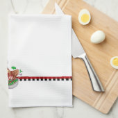 Tossing Salad Handtuch (Viertel Falte)