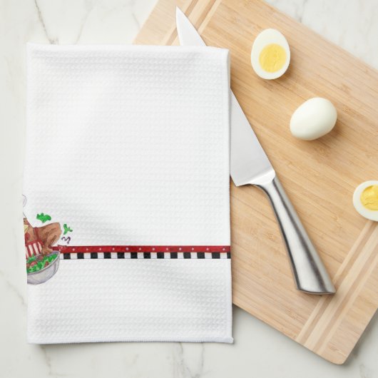 Tossing Salad Handtuch (Viertel Falte)