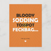 Tosspot Feckbag Postkarte (Vorderseite)