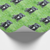 Totadorable Welpe Geschenkpapier (Ecke)