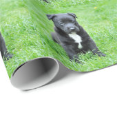 Totadorable Welpe Geschenkpapier (Rolleneckpunkt)