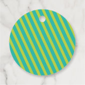 Total 80er Vielen Dank für Ihre Hochzeit Geschenkanhänger (Rückseite)