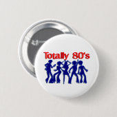 Total 80erdisco button (Vorne & Hinten)